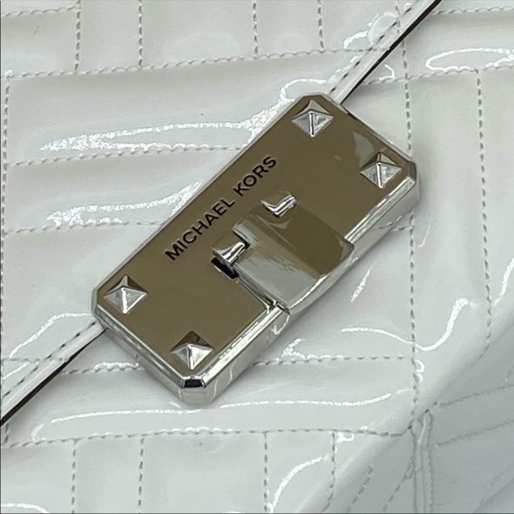 MICHAEL KORS PEYTON MEDIUM SHOULDER FLAP - Picture 15 of 15